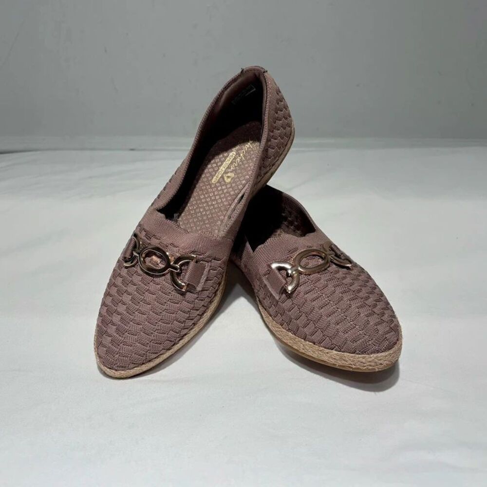 Skechers Women's Woven Espadrille Flats  Size 8.5